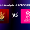 Prematch Analysis of RCB VS RR 2022