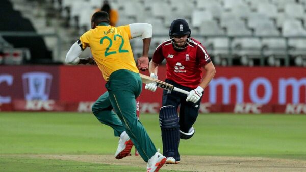 South Africa won by an innings and 12 runs stopped England’s firepower baseball batting