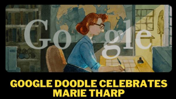 Today's Google Doodle Honors Marie Tharp's Life