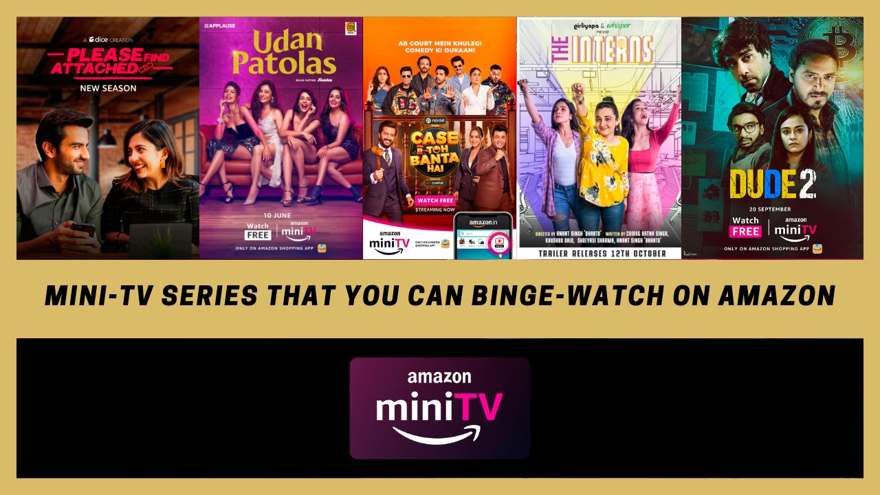 Mini-TV series that you can binge-watch on Amazon