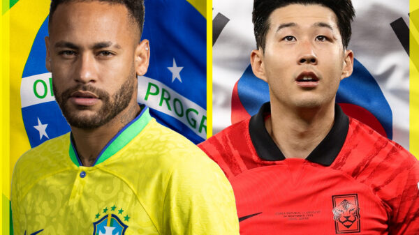 brazil vs south korea - world cup