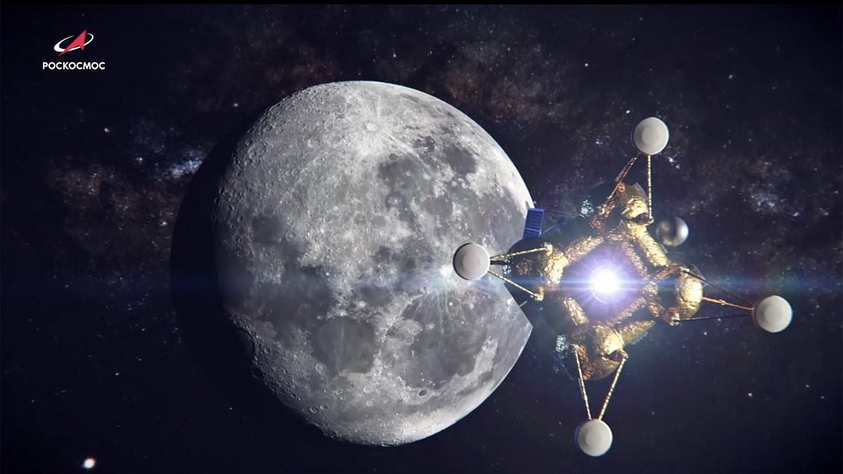 Luna-25 Lunar Misfortune Russia's Bitter Return to Moon Ends in Crash