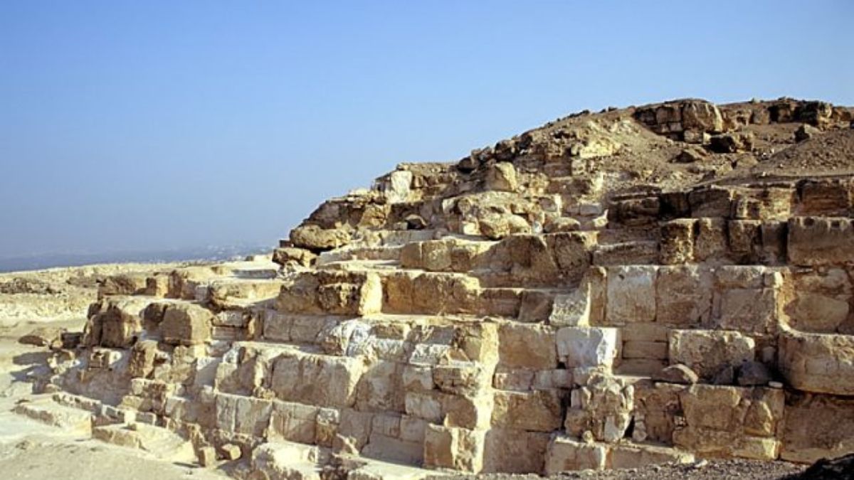 The Destroyed Pyramid Of Djedefre